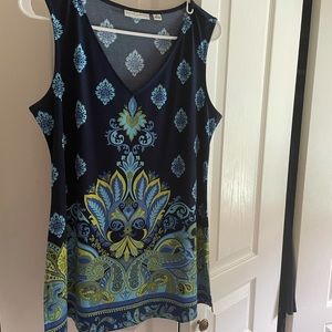 NWOT Susan Graver liquid knit tank